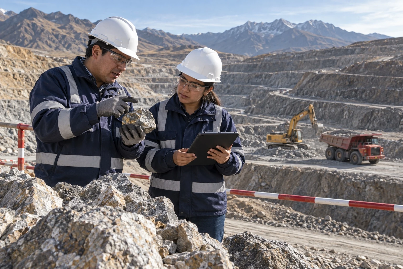 Foto referencial: vínculo con productores y evaluación del origen mineral en los Andes peruanos