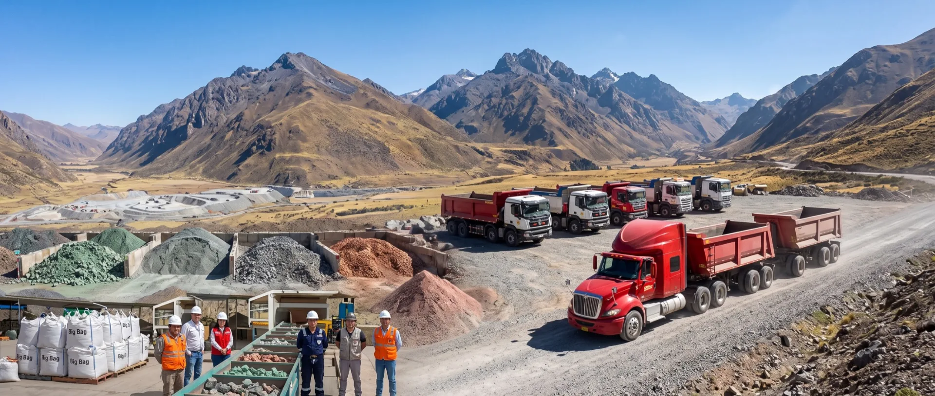 Operación minera de CMAP en el Perú